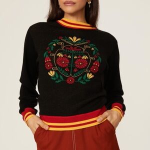 Anna Sui Beetle Sweater size P/S